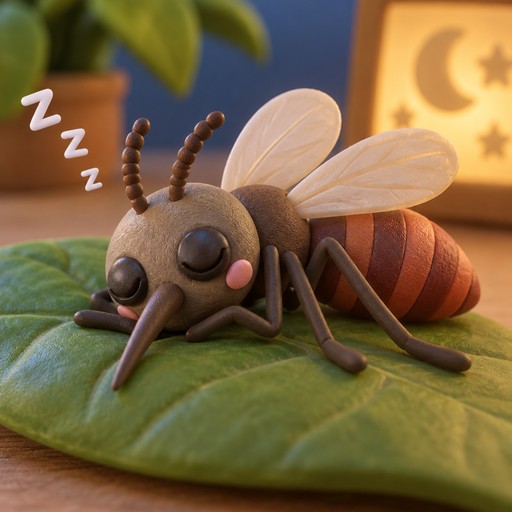 Sleeping mosquito