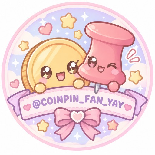 a cute watermark for @COINPIN_FAN_YAY