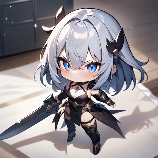 chibi warrior