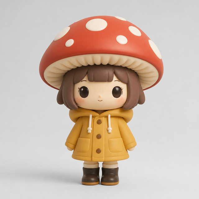 Blind Box Toy kawaii AI art style example