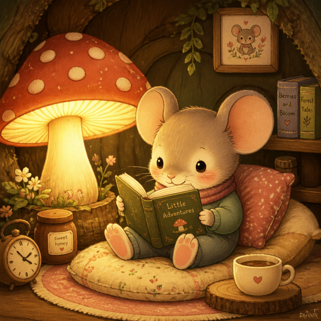 Kawaii Storybook kawaii AI art style example