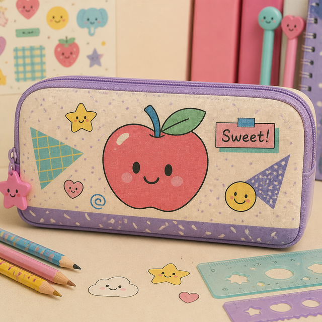 Retro 90s Kawaii kawaii AI art style example